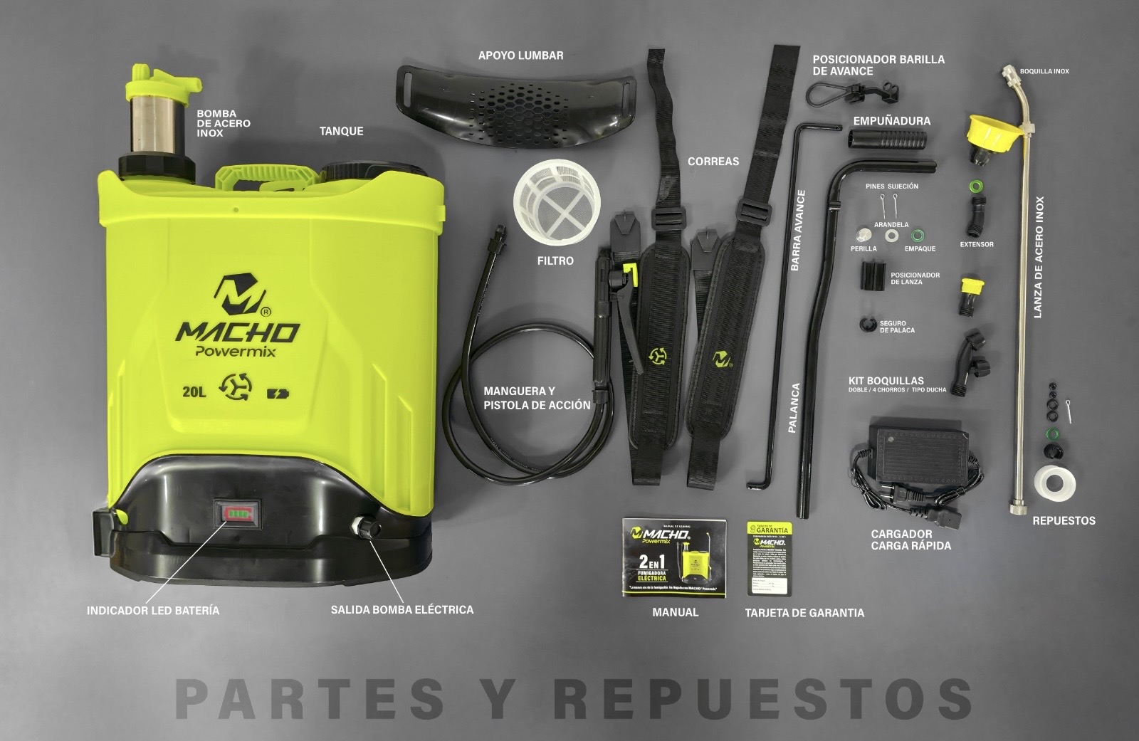 Contenido PowerMix